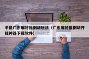 手机广东麻将推倒胡玩法（广东麻将推倒胡开挂神器下载软件）