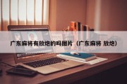 广东麻将有放炮的吗图片（广东麻将 放炮）