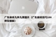 广东麻将九种九牌图片（广东麻将技巧100牌型图解）